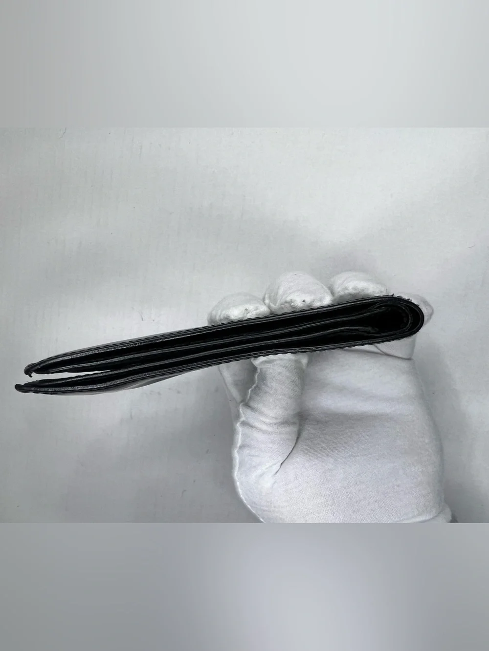 Salvatore Ferragamo Black leather bifold‎ wallet